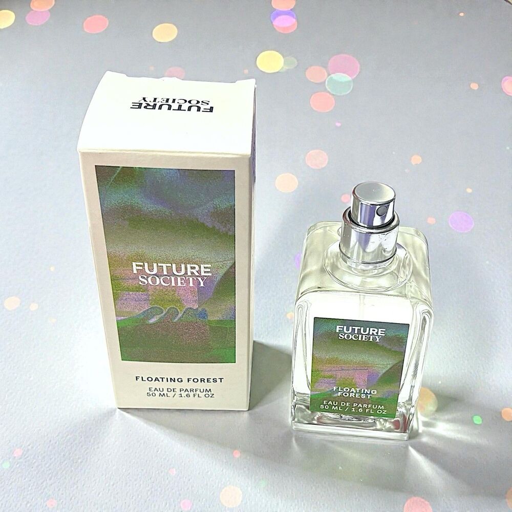FUTURE SOCIETY Floating Forest Eau de Parfum 1.6 fl oz NIB - BROKEN CAP SEE PICS